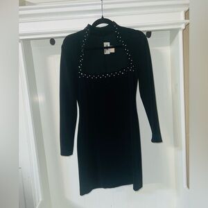 Tadashi Black Crystal Dress